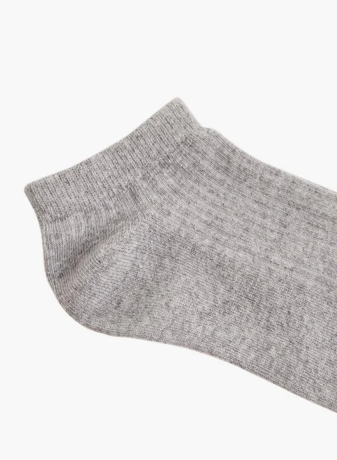 Flora Bella By Shoexpress Pack of 5 Ankle Length Cotton Socks