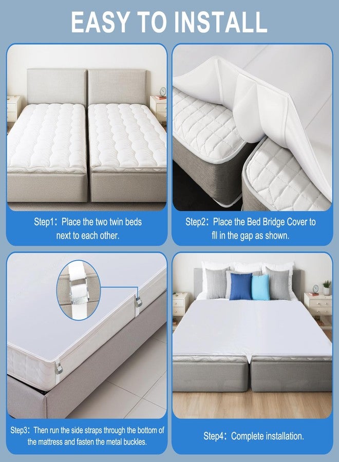 odesoy 3-in-1 Bed Bridge (White-01) - Image 4