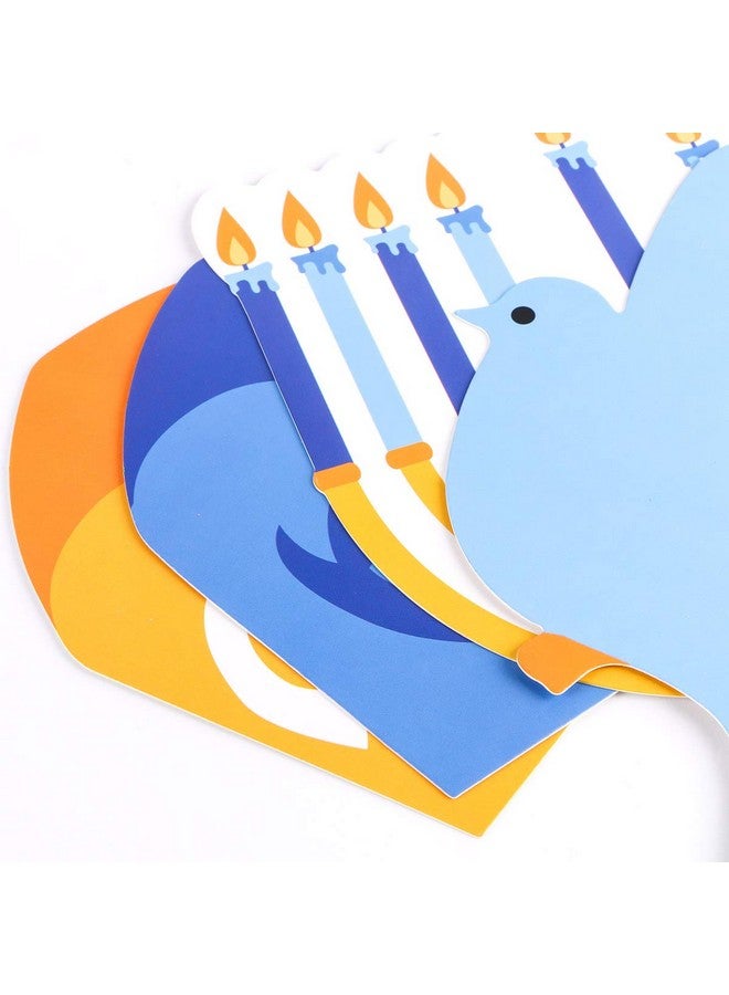 JOLLYSTYLE Happy Hanukkah Decorations Paper Banners Holiday Chanukah Party Supplies Favors - Image 4