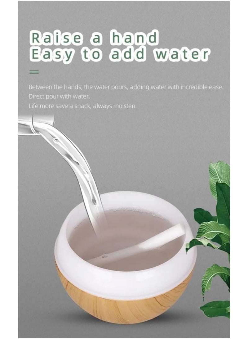 Ultrasonic Aroma Diffuser & Humidifier, 200ml Essential Oil Diffuser for Home, Office and Car with Auto Shut-Off, Assorted Colors - Image 3