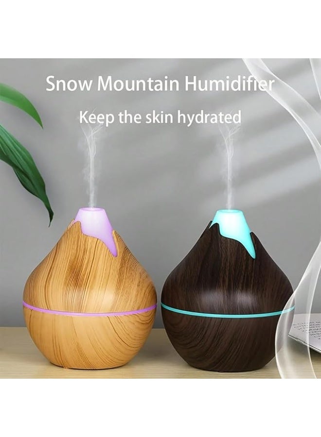 Ultrasonic Aroma Diffuser & Humidifier, 200ml Essential Oil Diffuser for Home, Office and Car with Auto Shut-Off, Assorted Colors - Image 4