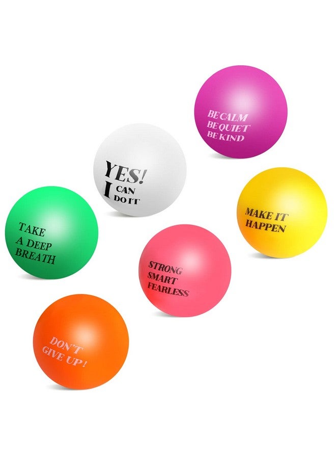كاسيات مجموعة كرات تخفيف التوتر التحفيزية من كاسيات، 30 قطعة، كرات إسفنجية ملونة، كرات ملهمة لتخفيف التوتر، اقتباسات، عبوة كرات تخفيف التوتر صغيرة الحجم للأشخاص فوق سن 3 سنوات - Image 2