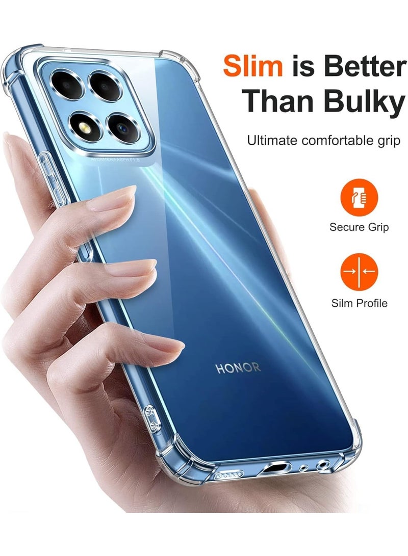 Honor X6b Case Cover Bumper Drop Protection Lightweight Protective Case Smooth Finish Camera Protective Cover for Honor X6b - Image 2