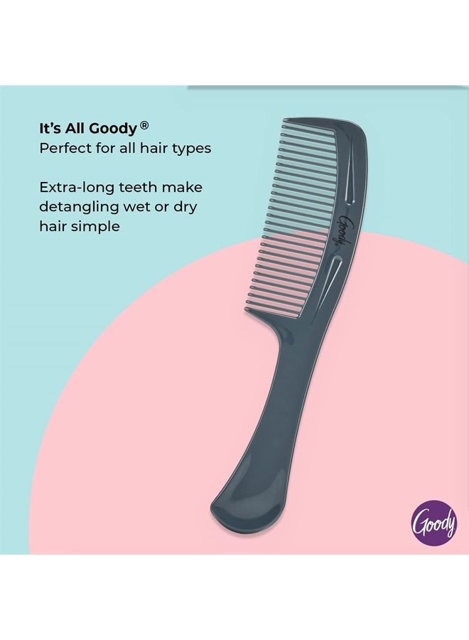 Goody Styling Essentials Detangling Hair Comb - Suitable For All Hair Types - Fine Tooth Comb Detangles Wet or Dry Hair - Hair Accessories for Men, Women, Boys and Girls - Image 3