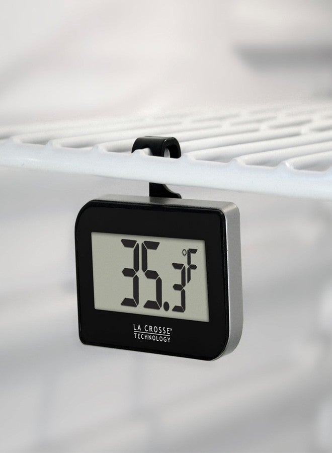 La Crosse Technology 314-152-B Digital Refrigerator-Freezer Thermometer with Hook - Image 3