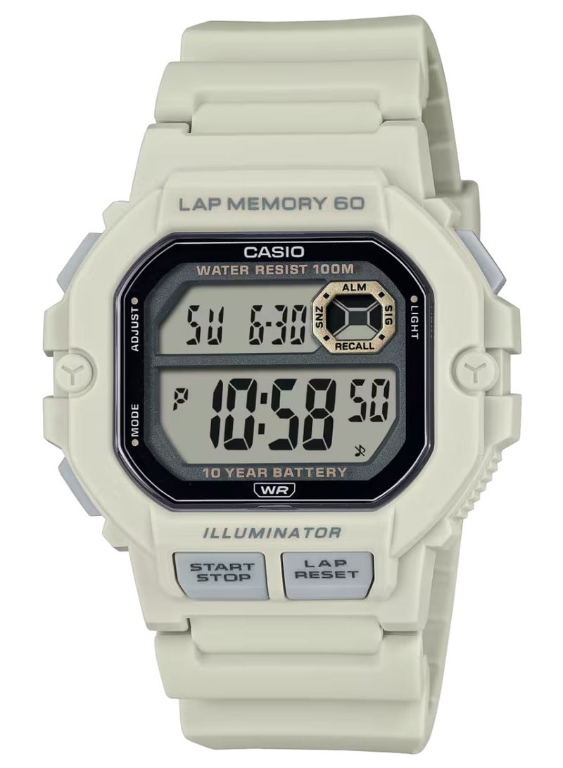 CASIO Men's Watch Sporty Runners Digital - WS-1400H-8AVDF - Image 1