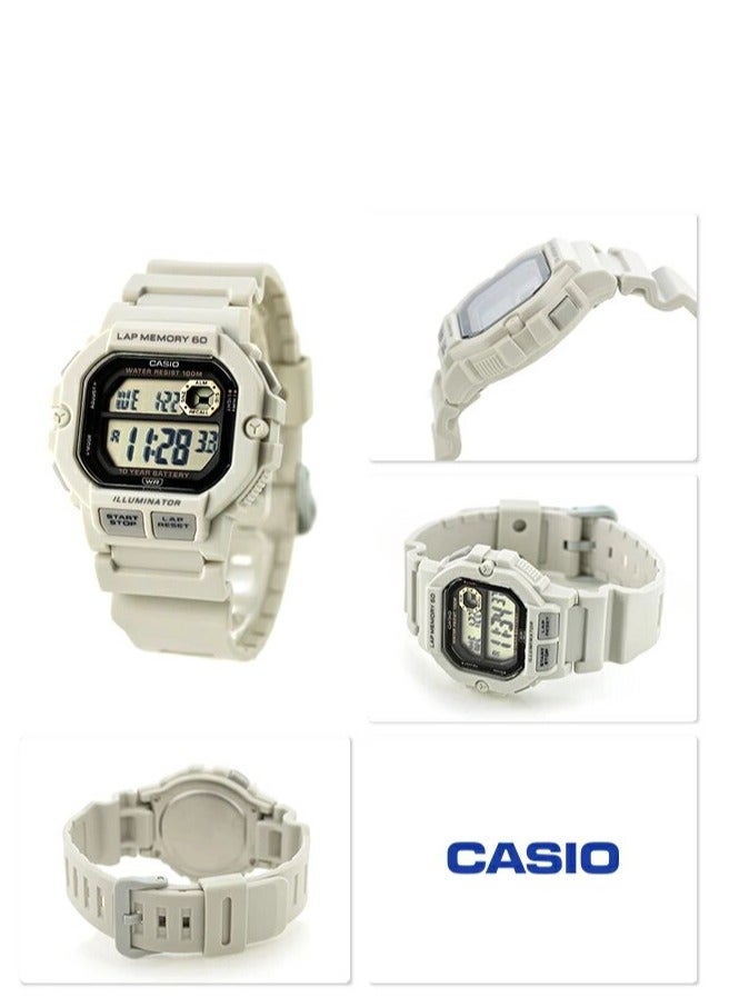 CASIO Men's Watch Sporty Runners Digital - WS-1400H-8AVDF - Image 2