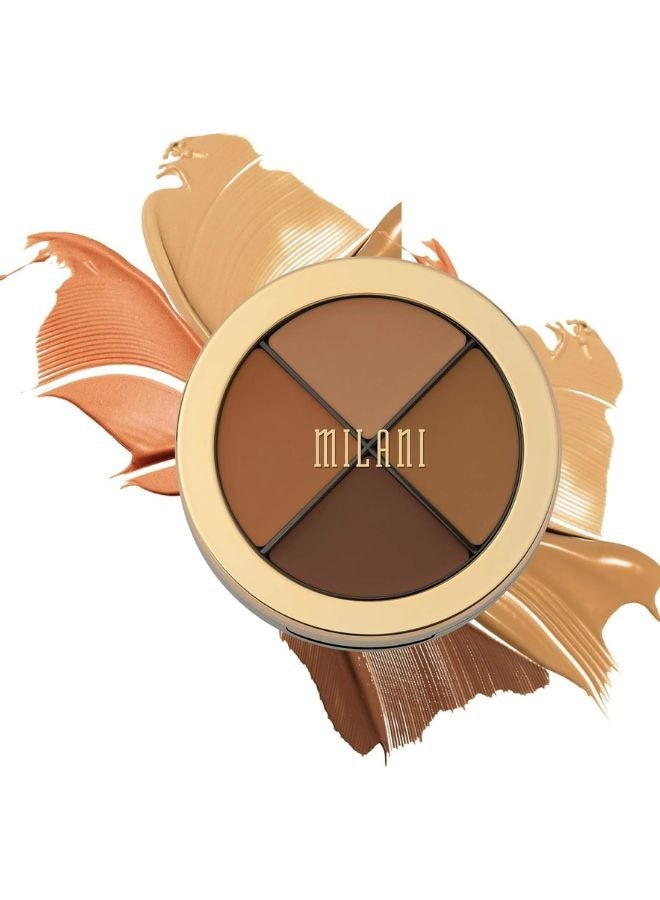 MILANI MILANI Conceal + Perfect All-In-One Concealer Kit - Shade 04 Dark | Multi-Purpose Coverage & Contouring  - Image 1