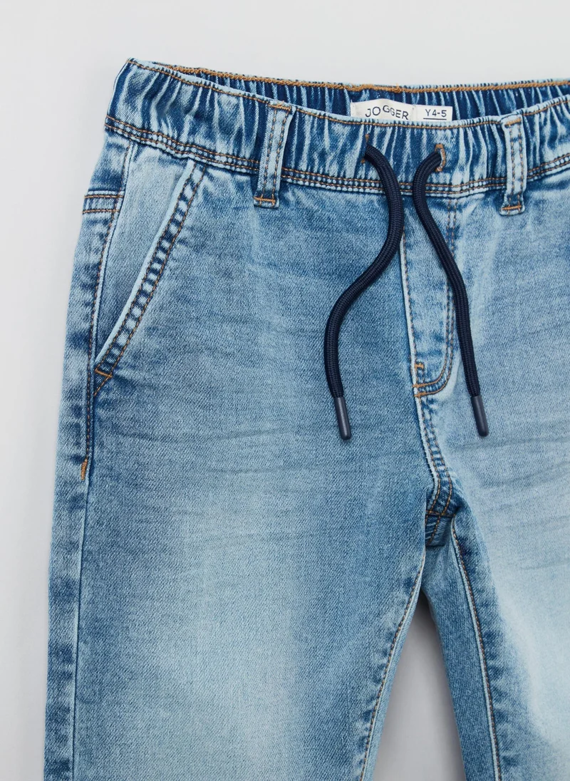 Ovs OVS Denim Joggers With Pockets