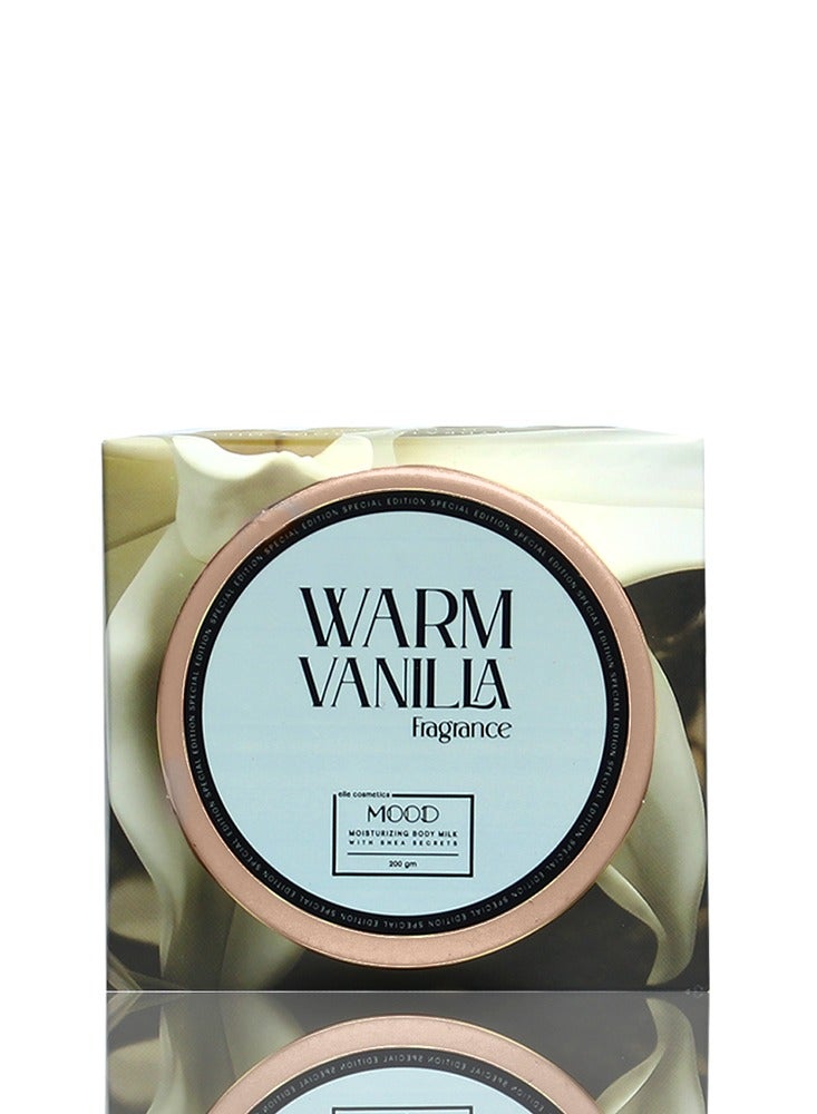 MOOD MOOD WARM VANILLA BODY MILK 200 GM - Image 1