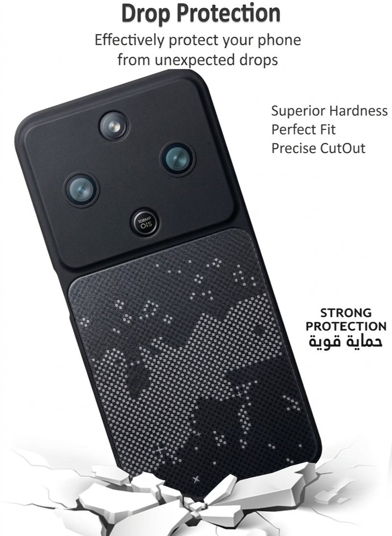 Honor X9d Premium Quality Back Case  | High Quality Silicone Case Cover Designed for Honor X9d  | Ultimate Impact Protection ,Shockproof, Anti-Fingerprint , Comfortable feel and Durable back protection Case for Honor X9d  - Black - Image 2