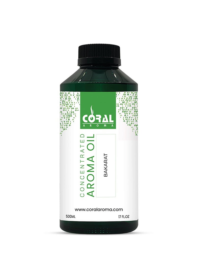 كورال أروما زيت كورال باكرات أروما | 500 مل | زيت عطري فاخر - Image 1