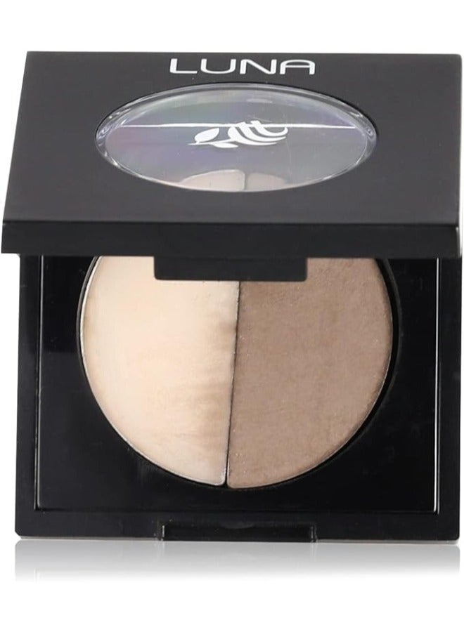Luna Luna 3D Eye Brow Powder - No. 3 Brown Gray - Image 1