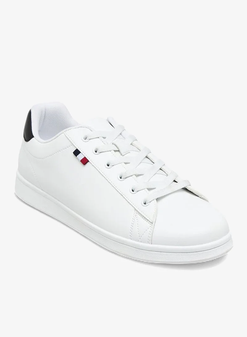 ال بي ال من شو اكسبرس سنيكرز رجالي برباط وتفاصيل متباينة