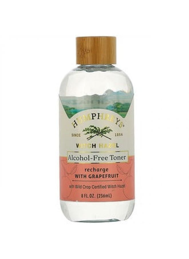 Humphrey's Humphrey's Witch Hazel Alcohol Free Toner with Grapefruit Recharge 8 fl oz 