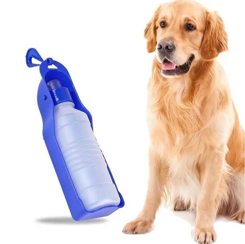 Portable Water Dispenser For Pets (500 ml) - Blue - Image 1