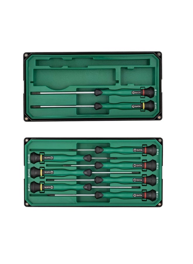 SATA GL09316 9-Piece Precision Combination Screwdriver Set - Image 2