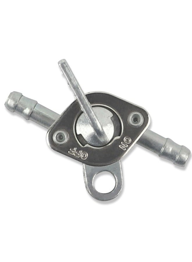 FLYPIG 0.24" 6mm inline Fuel Petcock 1/4 Fuel Shut Off Valve Gas Fuel Tank Tap Valve On-Off Switch for 50cc 70cc 90cc 100cc 110cc 125cc 150cc Dirt Bike Taotao ATV Scooter Moped Quad Go Kart - Image 1