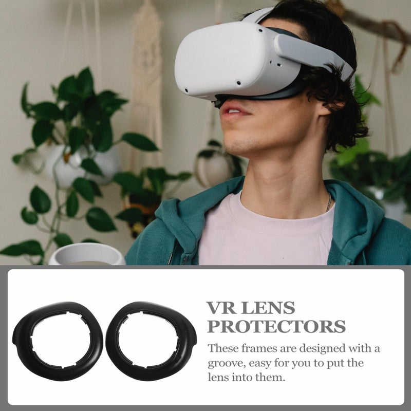 VR Headset Scratch Resistant Lens Protector Frame Spacer Cover Compatible Replaceable Accessory - Image 5