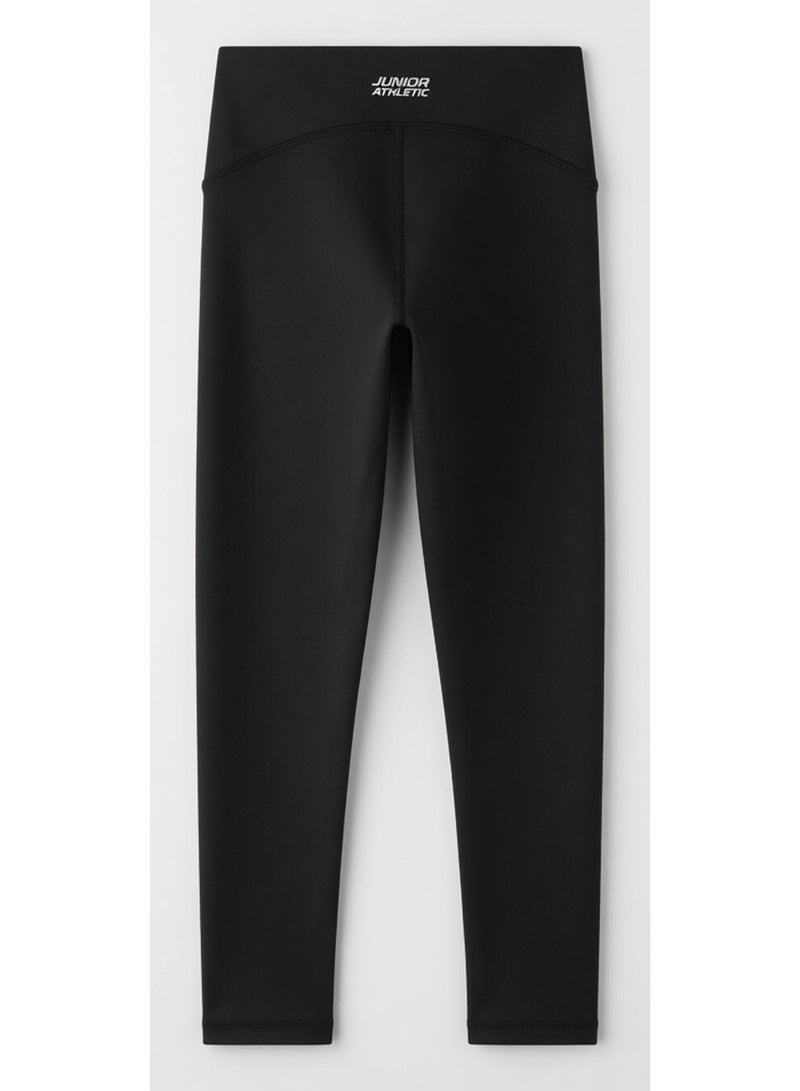 Junior Girls Sports Leggings - Image 2