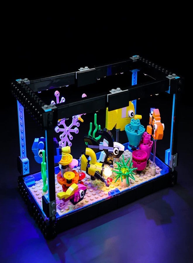 Kyglaring LED Light Kit Compatible with Lego Set 31122, Lighting Accessories Compatible with Creator Fish Tank, Lights Only (Model Not Included), Classic Version - Image 3