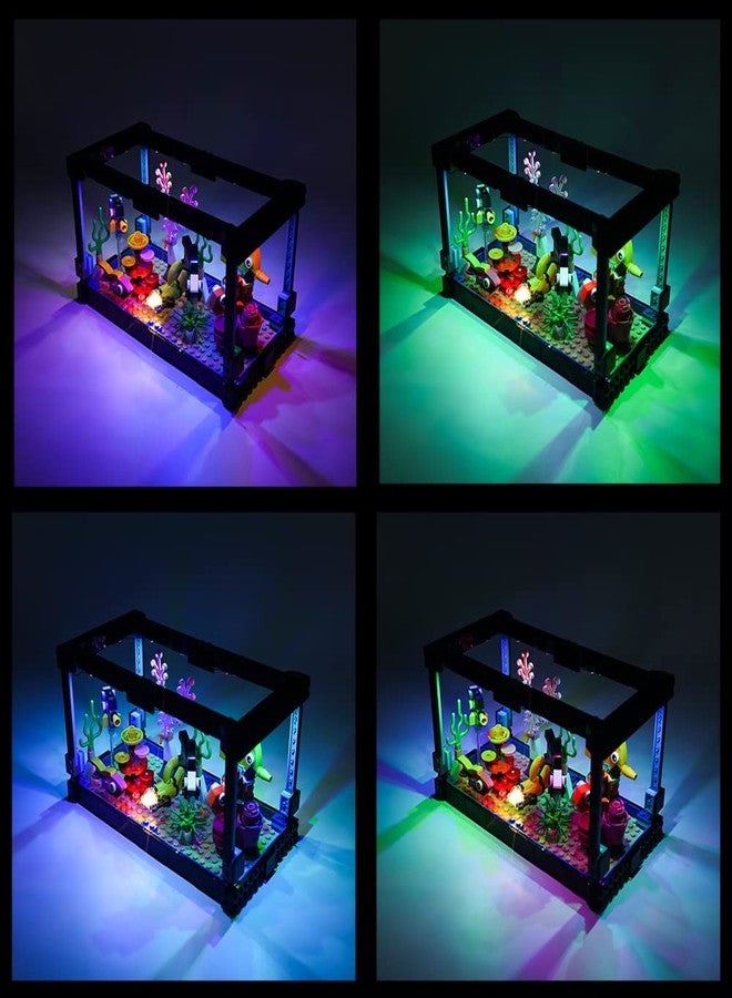 Kyglaring LED Light Kit Compatible with Lego Set 31122, Lighting Accessories Compatible with Creator Fish Tank, Lights Only (Model Not Included), Classic Version - Image 4