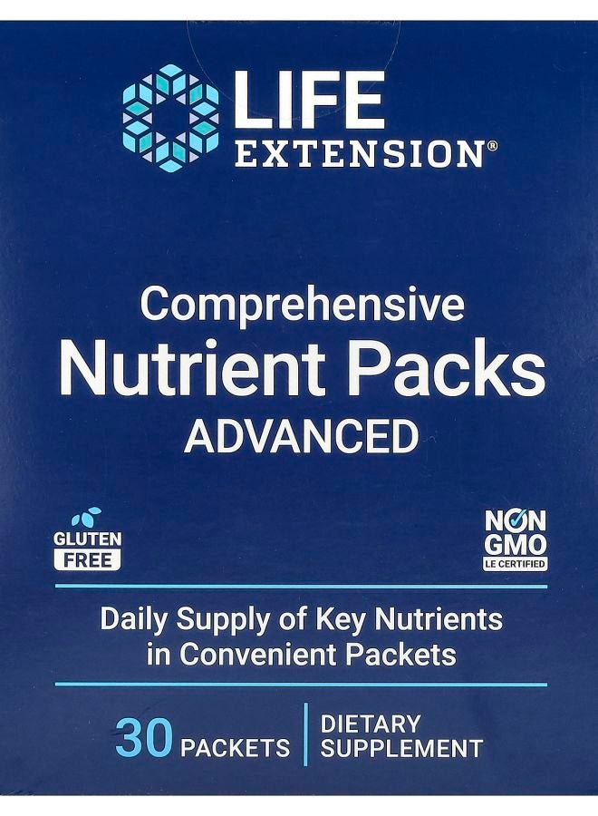 Comprehensive Nutrient Packs Advanced 30 Packets