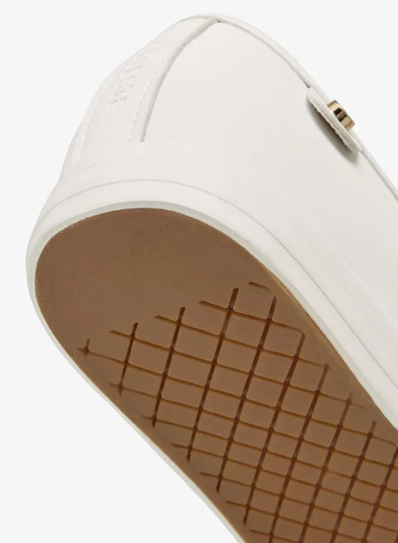 Celeste WHITE Quilted Slip-On School Loafers for Women | Best Price UAE