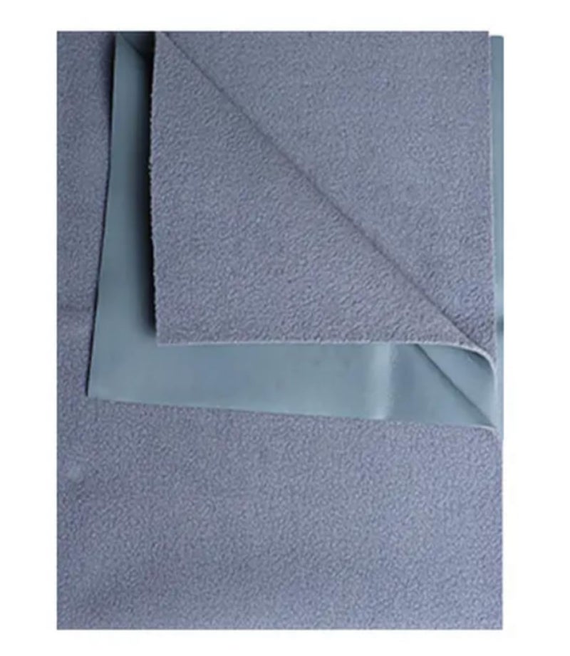 AP Waterproof Quick Dry Sheet for Baby| Bed Pad Anti-Piling Fleece Extra Absorbent Washable Matress Protector| Baby Bed Protector Sheet for Toddler Children (Grey, Medium)  - Image 1