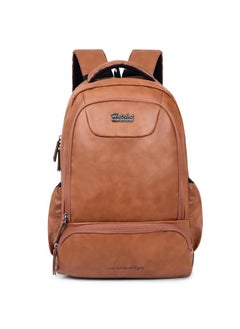 Hot Shot HOT SHOT BAGS VINTAGE SERIES 1387 28L FAUX LEATHER WATER RESISTANT ANTI THEFT LAPTOP BACKPACK | OFFICE BACKPACK | COLLEGE BACKPACK  - Image 1