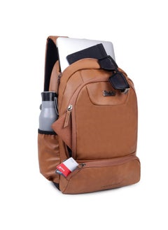 Hot Shot HOT SHOT BAGS VINTAGE SERIES 1387 28L FAUX LEATHER WATER RESISTANT ANTI THEFT LAPTOP BACKPACK | OFFICE BACKPACK | COLLEGE BACKPACK  - Image 3