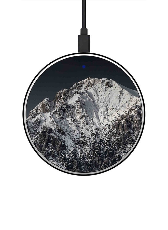 NIBEMINENT 15W Ultra Slim Fast Wireless Charger Multicolour