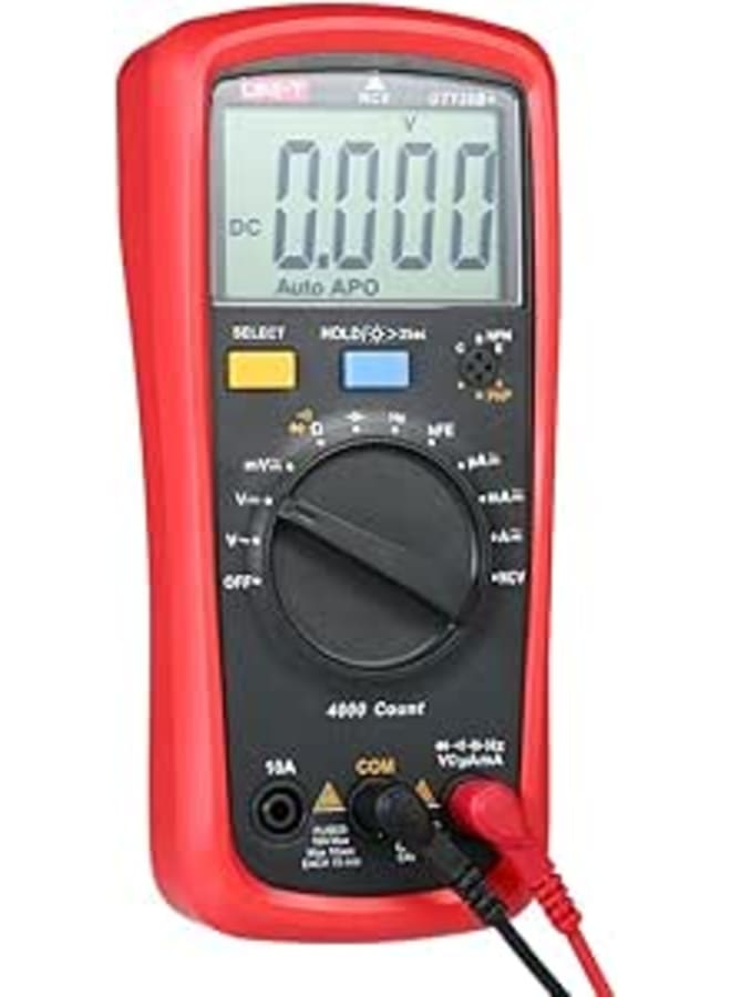 UNI-T walmeck UNI-T UT136B+ LCD Digital Multimeter DC/AC Voltage Current Meter NCV Capacitance Resistance Diode Tester Voltmeter Ammeter