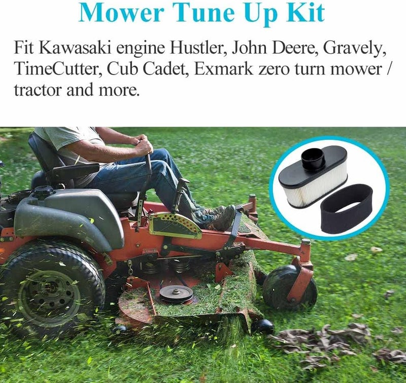 HOODELL FR691V Tune Up Kit for Kawasaki FR651V FR730V FS481V FS541V FS600V FS730V Engine Lawn Mower Tractor, Replace 49065-7007 Oil Filter 11013-7047 Air Filter - Image 3