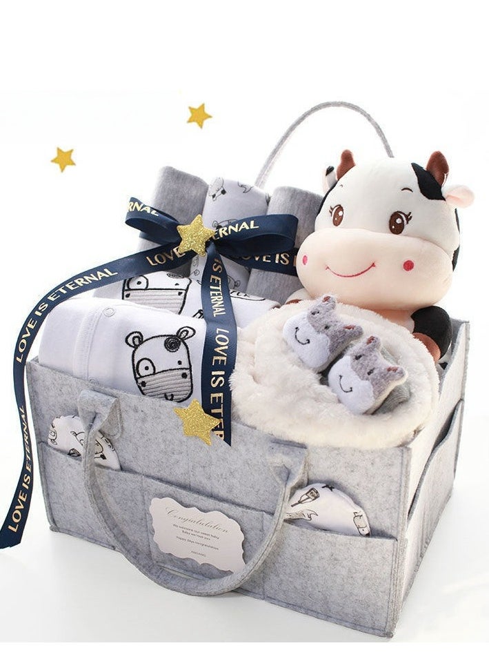 BITA - 15 Piece Set - Quality Newborn Gift Box Set Made Of Pure Cotton Newborn Baby Gift Box - Image 1
