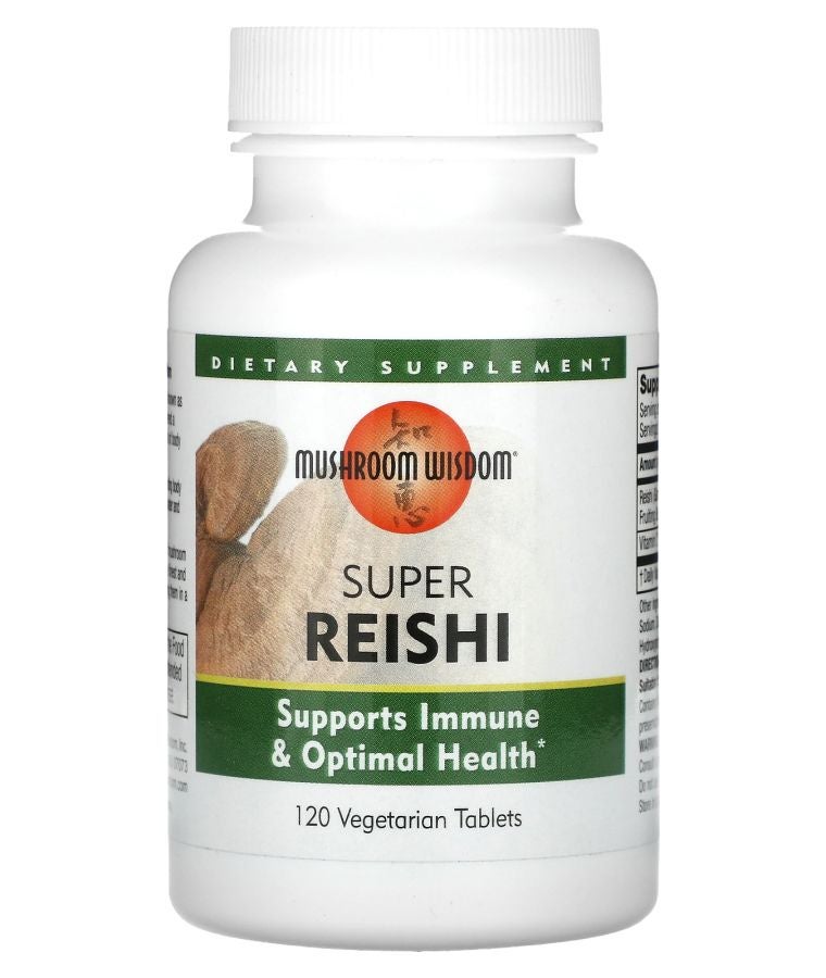 Super Reishi 120 Vegetarian Tablets