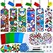 Winlyn 36 Sets Christmas Craft Kits Winter Crafts DIY Holiday Bookmark Ornaments Decorations Art Sets Festive Snowmen Reindeer Foam Stickers Arts and Crafts for Kids Classroom Activities Party Favors - Image 2