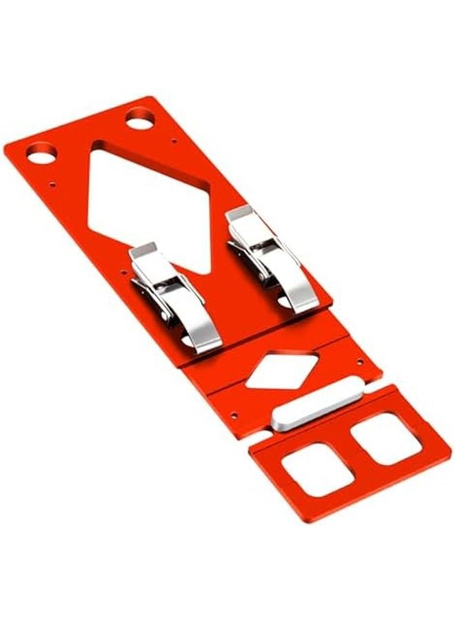 Qivine Red 340mm دليل مسار رأي منشار مع تصميم مضاد للانقلاب لقطع دقيق - Image 1