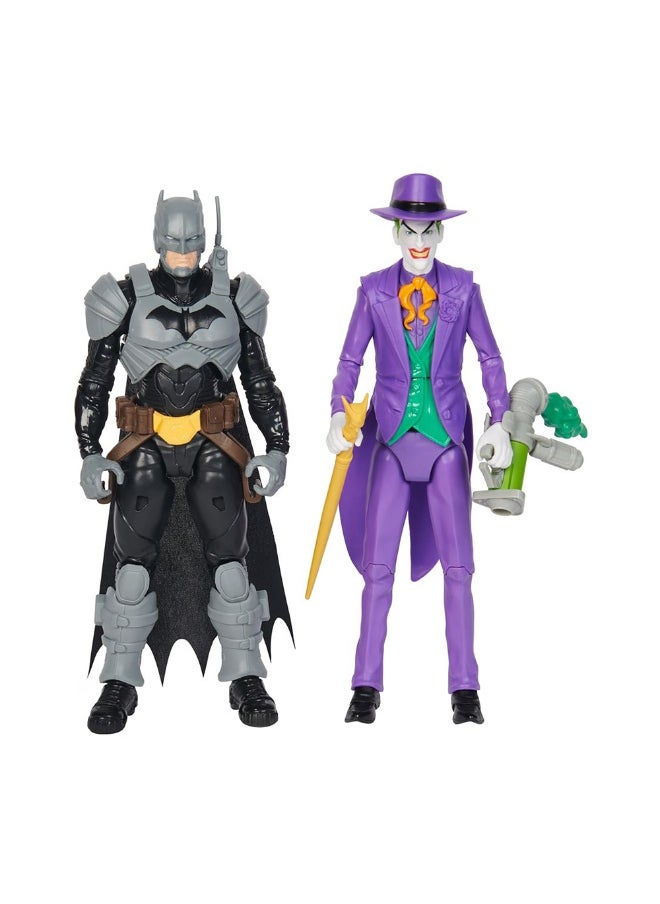 DC Batman Adventures Batman Vs The Joker Figure With Accessories (12 Pieces)  - Image 1