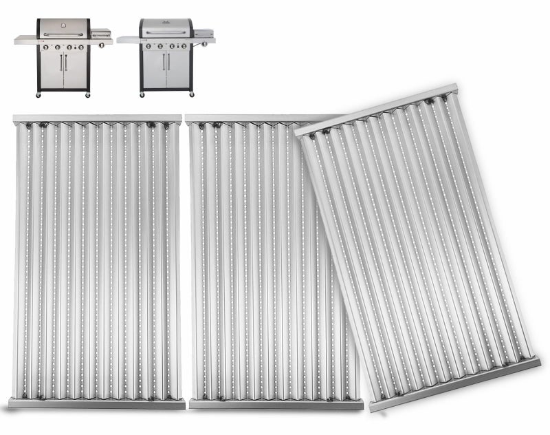 WEBROIL 463257520 G533-2200-W1 Emitter Plates for Charbroil 4-Burner Tru-Infrared 463242716 463242715 463276016 466242716 463257520 466242715, 17" Emitter Grates for Charbroil Commerical Replacement Parts - Image 1