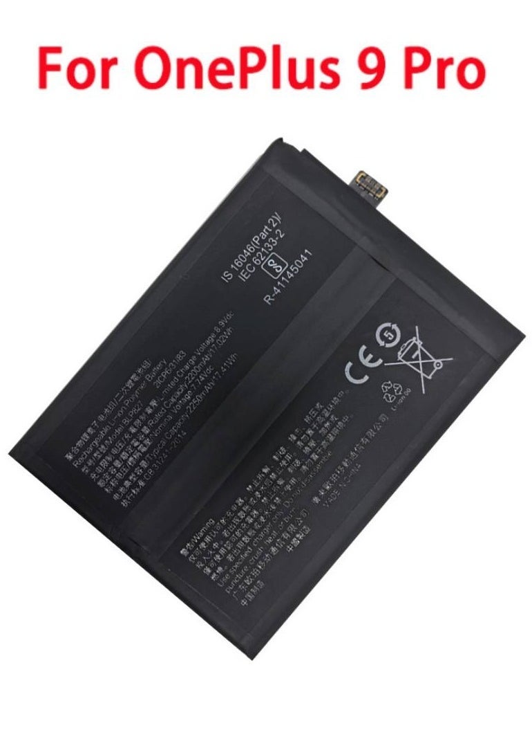 Gravity Replacement Internal Battery BLP827 Compatible for OnePlus 9 Pro ‚Äì High-Capacity Li-ion Rechargeable Battery for Enhanced Power and Performance ‚Äì Safe and Durable Internal Battery Replacement for OnePlus 9 Pro Smartphone (Black) - Image 3