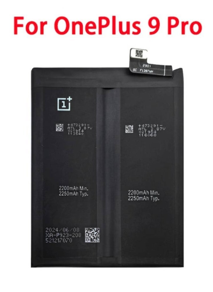 Gravity Replacement Internal Battery BLP827 Compatible for OnePlus 9 Pro ‚Äì High-Capacity Li-ion Rechargeable Battery for Enhanced Power and Performance ‚Äì Safe and Durable Internal Battery Replacement for OnePlus 9 Pro Smartphone (Black) - Image 1