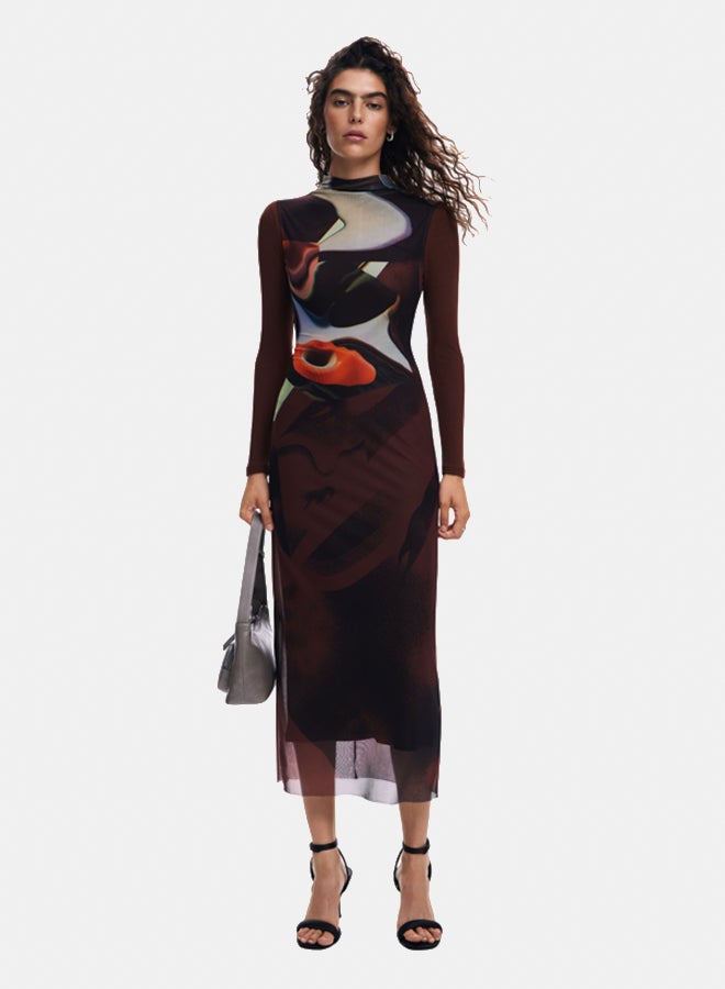 DESIGUAL Multi-Position Midi Dress  - Image 1