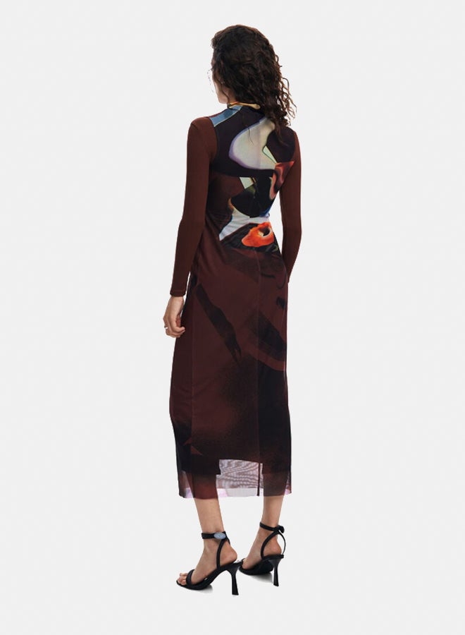 DESIGUAL Multi-Position Midi Dress  - Image 5