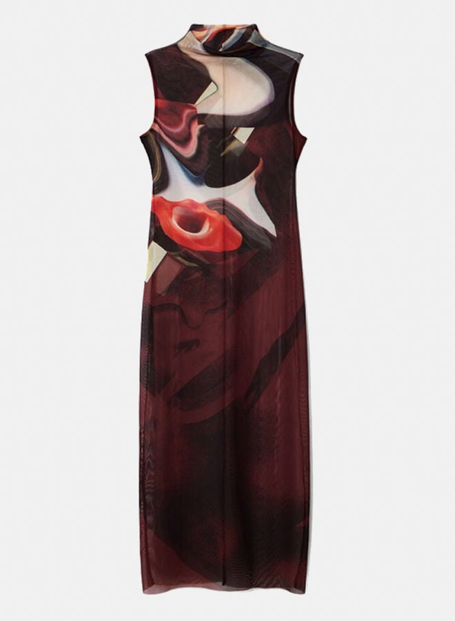 DESIGUAL Multi-Position Midi Dress  - Image 4