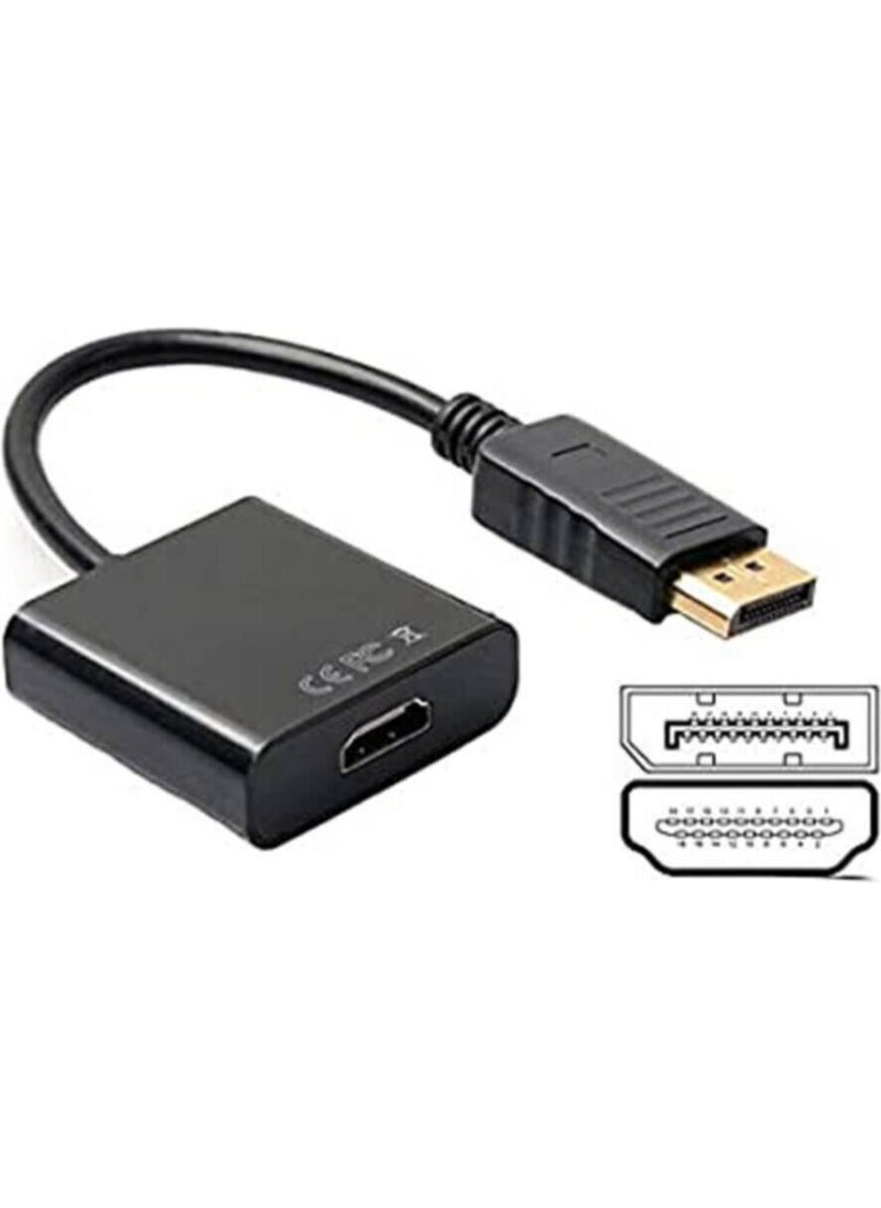 Displayport To HDMI Cable Display Port HDMI Converter Adapter