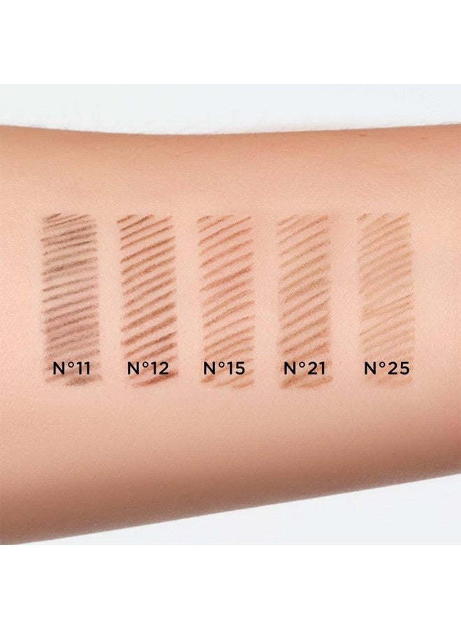 أرتديكو قلم تحديد الحواجب فائق الدقة من ARTDECO - لون فحمي - طرف رفيع ملتوي يُنشئ خطوطًا فائقة الدقة - فرشاة تجميل مدمجة - مقاوم للتلطخ ومقاوم للماء - قلم حواجب - مكياج عيون - نباتي - 0.03 أونصة - Image 3