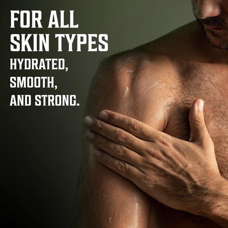 Viking Revolution Spiced Vanilla Body Lotion for Men â€“ Mens Lotion for Dry Skin with Shea Butter, Hyaluronic Acid and Vitamin B5 â€“ Nourishing Mens Body Lotion for Hydrated and Smooth Skin - 8oz,1 Pack - Image 3