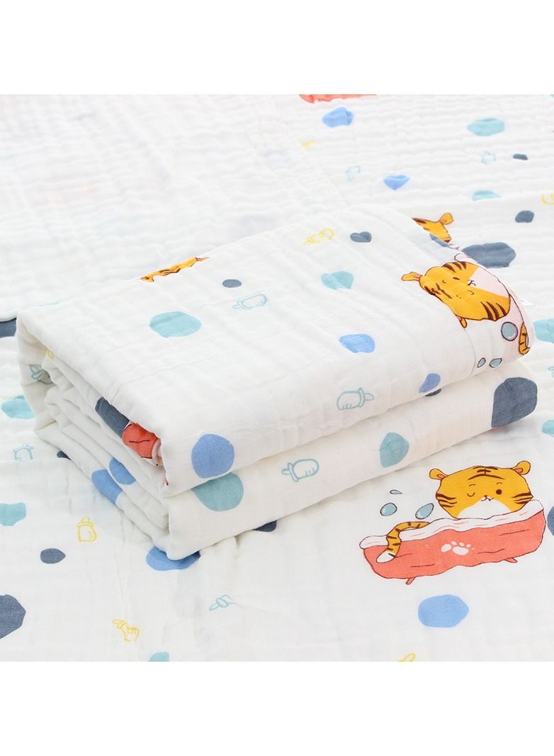 Pure Cotton Cartoon Printed Bath Towels