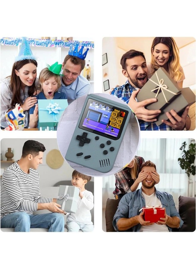شيبشيب - جهاز ألعاب محمول كلاسيكي، يحتوي على 400 لعبة فيديو بشاشة 3.0 بوصة للأطفال، يدعم الاتصال بالتلفاز - Image 1